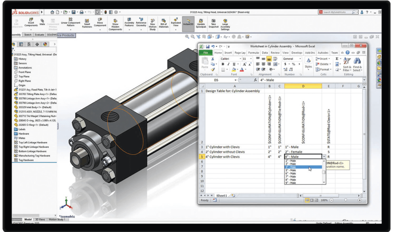 SOLIDWORKS CAD 3D | SolidBI