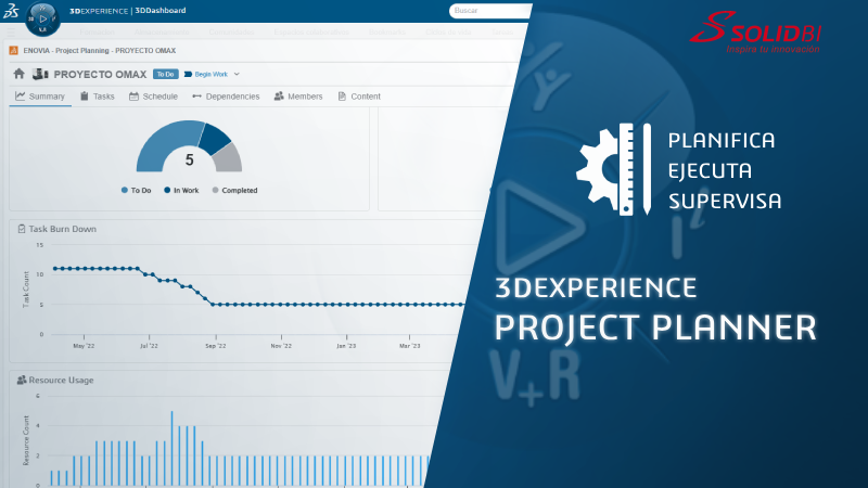 Ventajas de la gestión de proyectos en la nube con 3DEXPERIENCE Project Planner