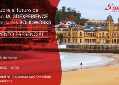 Descubre el Futuro del Diseño: IA, 3DEXPERIENCE y Novedades de SOLIDWORKS en Donostia