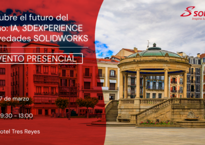 Descubre el Futuro del Diseño: IA, 3DEXPERIENCE y Novedades de SOLIDWORKS en Pamplona