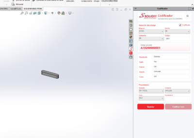 Automatiza la codificación de tus archivos en SOLIDWORKS